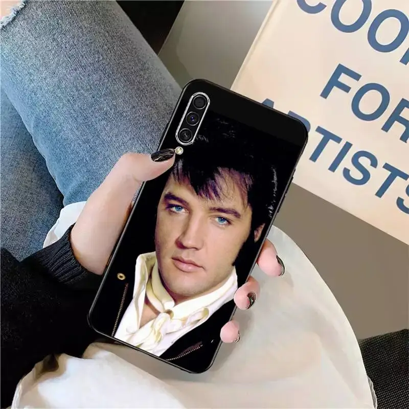

Elvis Presley America famous singer Phone Case For Samsung galaxy S 9 10 20 A 10 21 30 31 40 50 51 71 s note 20 j 4 2018 plus