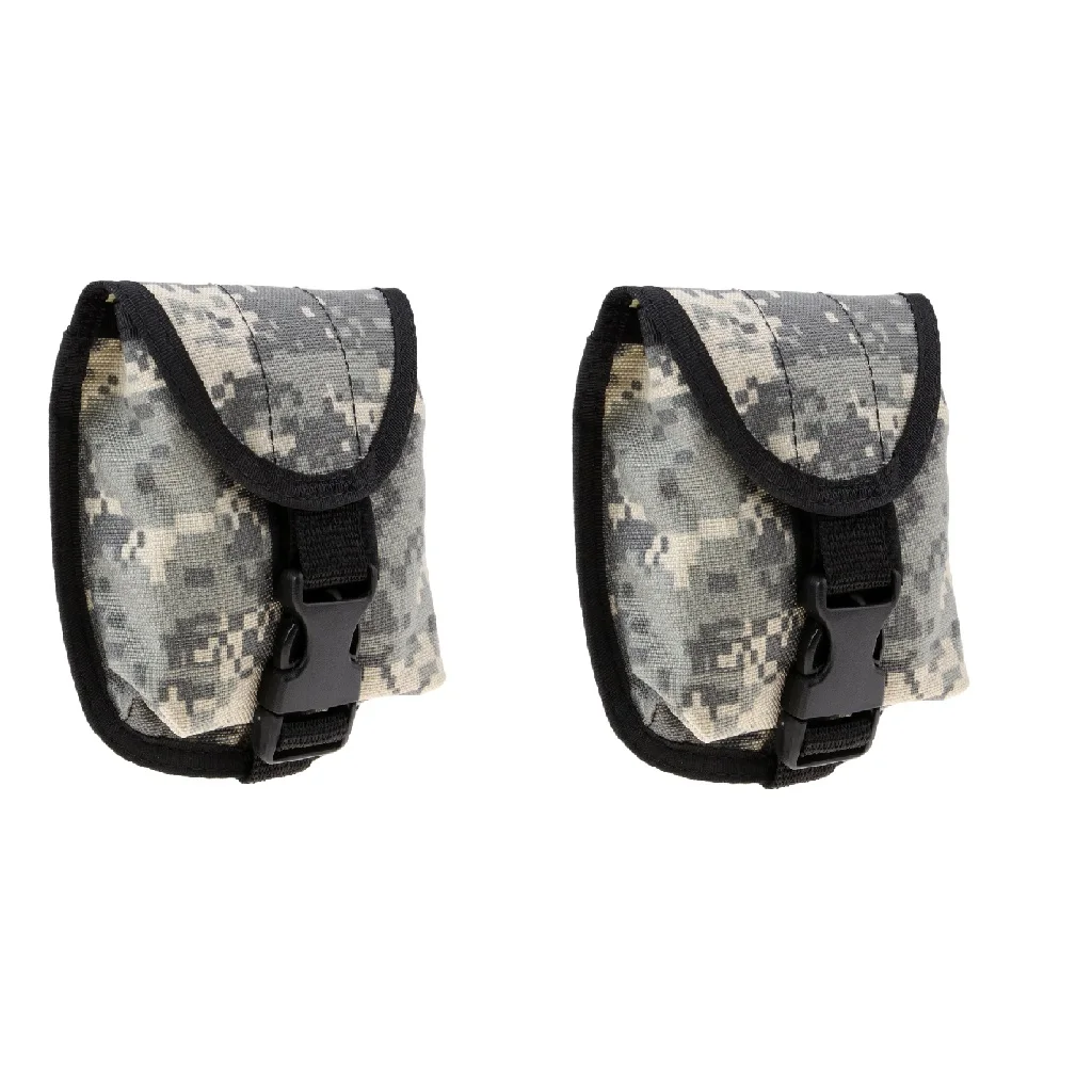 

2pc 2KG Empty Single Weight Pocket Pouch For Scuba Diving Snorkeling