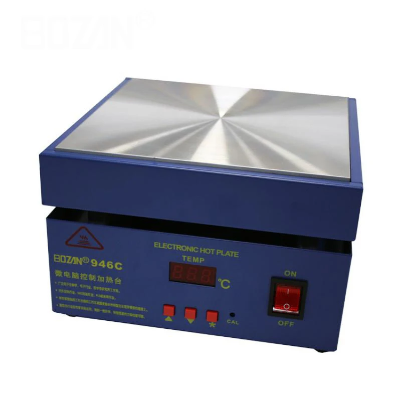 600W Electronic Hot Plate Preheat Digital Preheating Station 200X200Mm for Pcb Smd Heating Led Lamp Desoldering 110V/220V