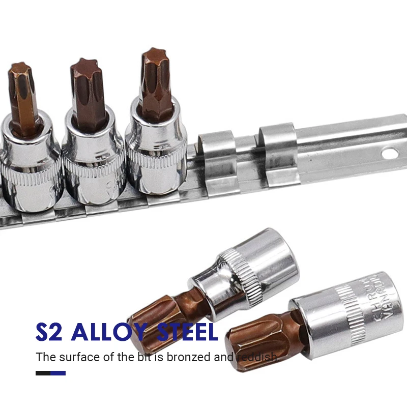 Набор головок для отверток SKIUNT 11 шт. набор с шестигранным углублением 1/4 3/8