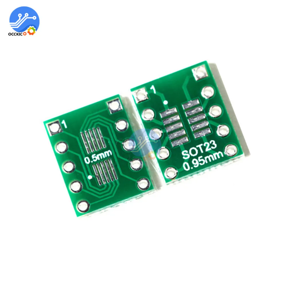IC SOT23 SSOP10 MSOP10 UMAX до 0 5/0 95 мм DIP адаптер преобразователь платы PCB 10 шт. | Электроника