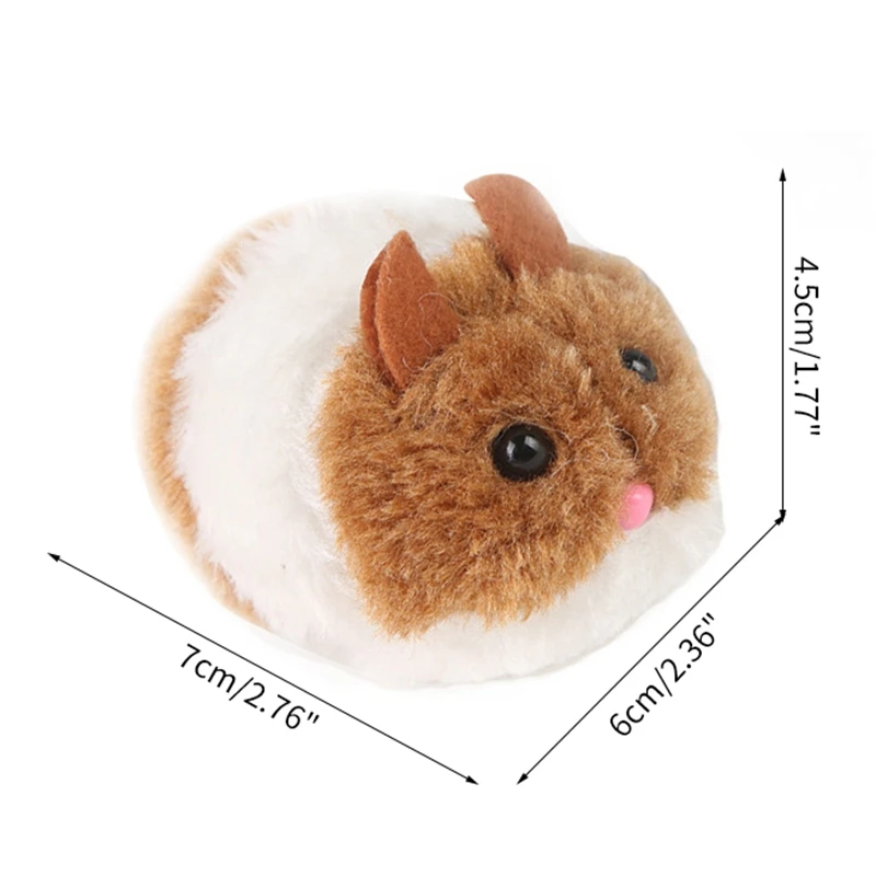 Милые игрушки для кошек вращающаяся крыса домашних животных котенка щенка