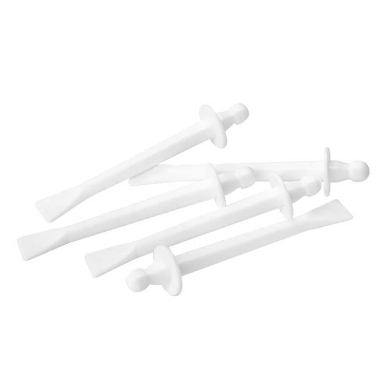

094E 10pcs Disposable Nose Wax Applicator Sticks Spatulas for nasal Cleaning Facial Hair Removal Eyebrow