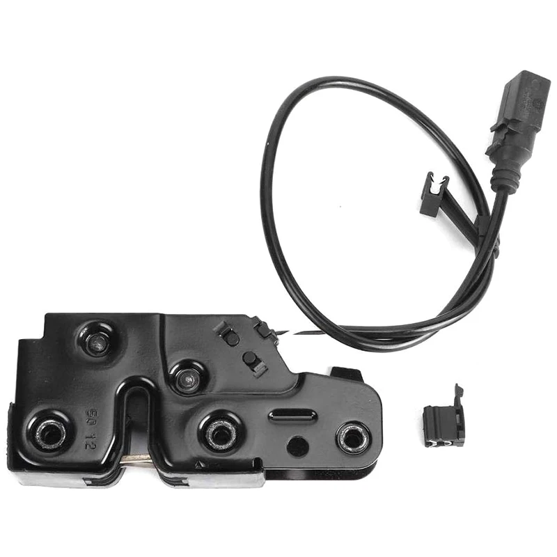 Черная Алюминиевая блокировка крышки двигателя автомобиля крышка замка для A4 / B8