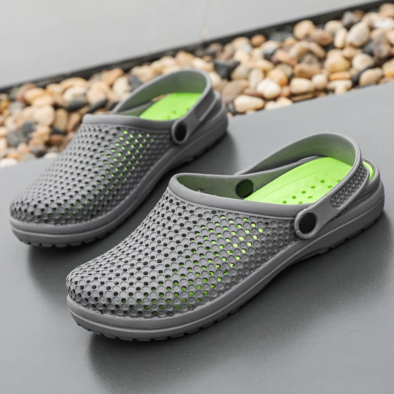 Original Garden Flip Flops Quick Drying Water Shoes Men Jelly Sport Summer Beach Aqua Slipper Outdoor Sandals Monaco Block | Спорт и