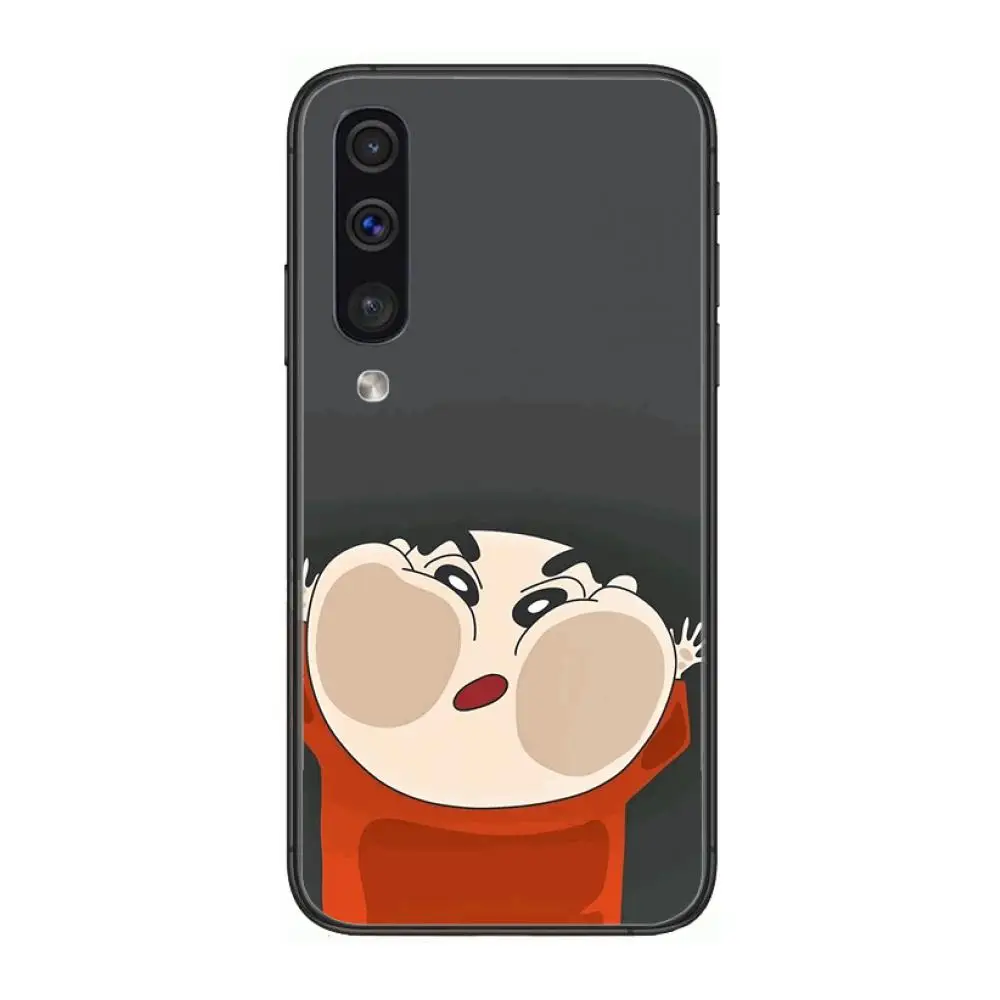 

Boutique Cute Boy Phone Case Hull For Samsung Galaxy A 3 5 6 7 8 9 E 2018 Plus 2017 E S Black Shell Art Cell Cover TPU