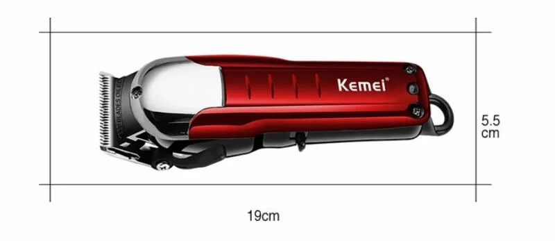 Профессиональная машинка для стрижки волос Kemei беспроводной триммер для волос мощная машинка для стрижки волос электрическая машинка для стрижки бороды бритва Парикмахерская KM-2608