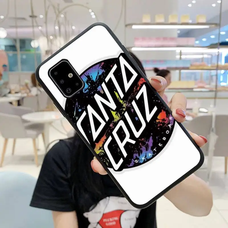 

santa cruz Phone Case For Samsung S5 S6 S7 S8 S9 S10 S20 S21 Edge Plus E Fe Lite Cover