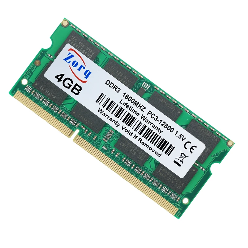 DDR2 DDR3L DDR4 2 ГБ 8 4 16 ОЗУ для ноутбука 1333 1600 2400 2666 3200 204pin So DIMM память DDR3 Гб PC3 |