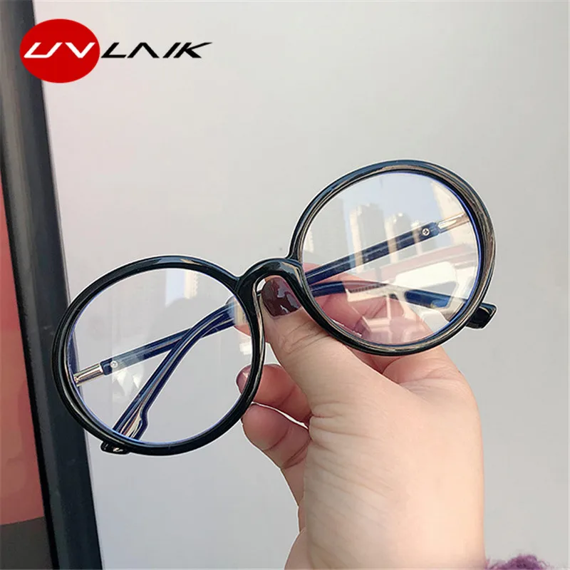 UVLAIK антибликовыми свойствами светильник очки с оправой в стиле ретро большие