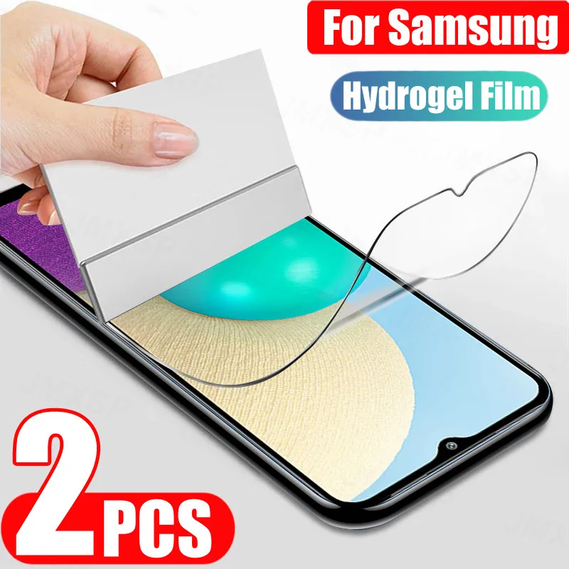 

Гидрогелевая пленка для Samsung Galaxy A02 A12 A22 A32 A42 A52 A72, пленка для защиты экрана Samsung M02 M12 M62 F41 F62 M32 M42, 2 шт.