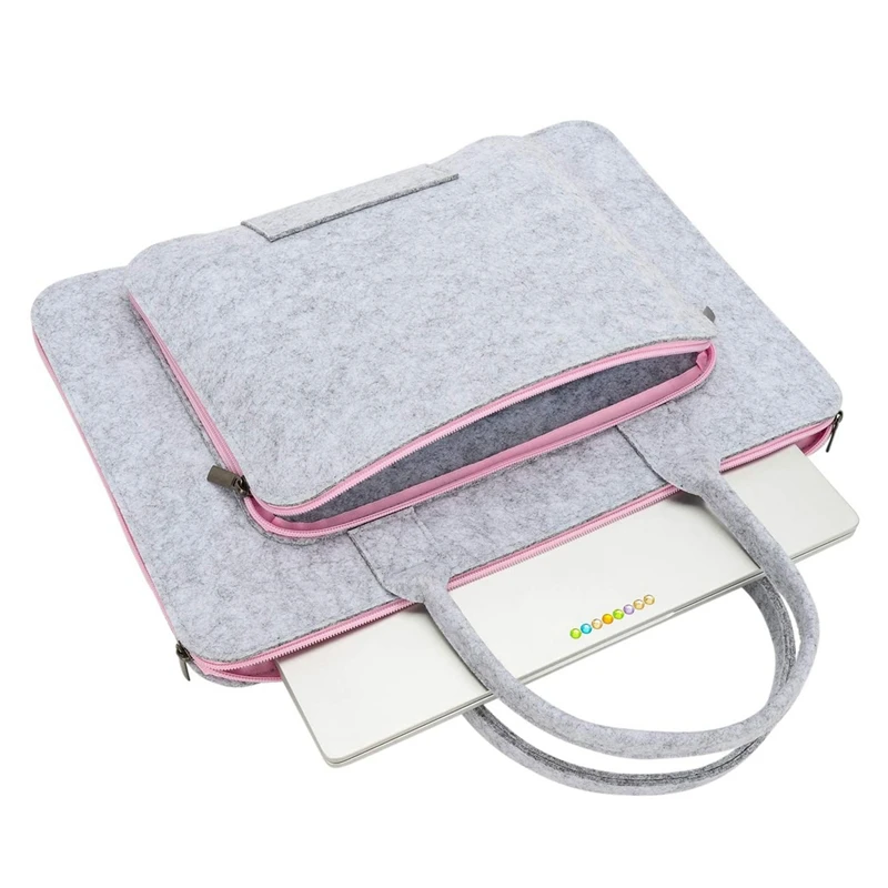 

14-Inch Felt Laptop Bag, Now a Portable Tablet Protection Bag, Suitable for Ultrabook Laptops Under 13 Inches