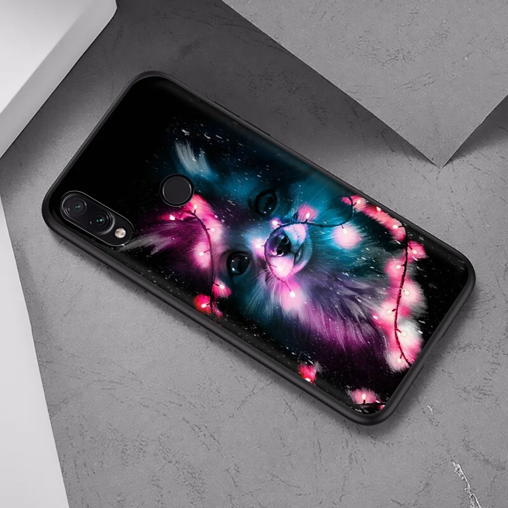 GX110 милый силиконовый чехол с изображением лисы для Huawei P9 P10 P20 P30 P40 Y6 2018 Y7 Y9 Lite Pro Max