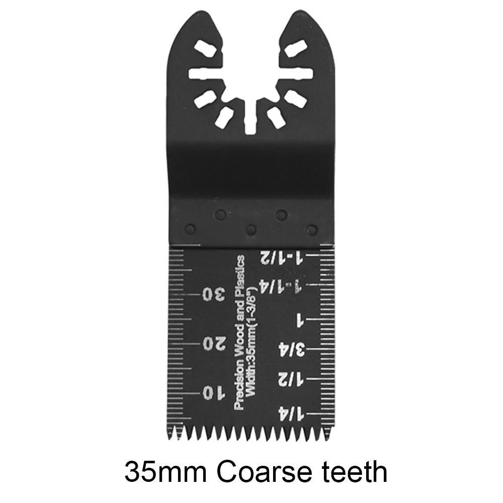 35mm Coarse teeth 1 шт. 35 мм Многофункциональный биметаллический прецизионный пильный диск Осциллирующий Мультитул для реноватора электроинструмент для резки мультимастер инструменты - Цвет: 35mm Coarse teeth