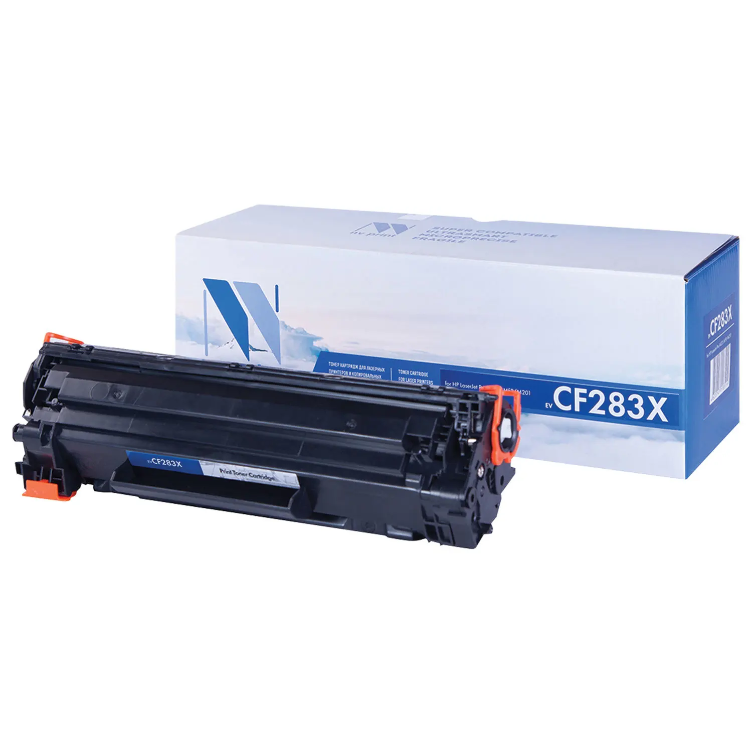 Картридж лазерный NV PRINT (NV-CF283X) для HP LaserJet Pro M201/M225 ресурс 2200 стр. | Компьютеры и офис