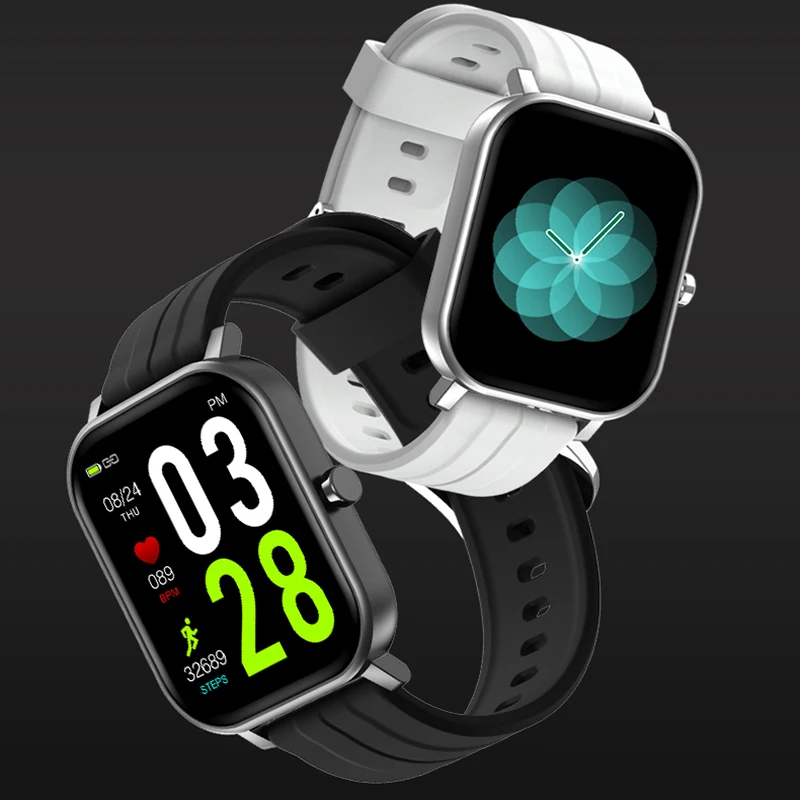 

1.65inch Full Touch Screen Men Women Clocks Hours Smart Watch S10 IP67 Waterproof Fitness Tracker Heart Rate Monitor Smartwatch