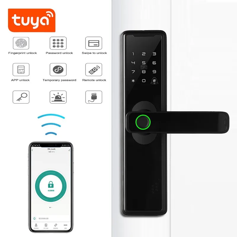 Смарт-замок электронный с поддержкой Bluetooth и Wi-Fi | Безопасность защита