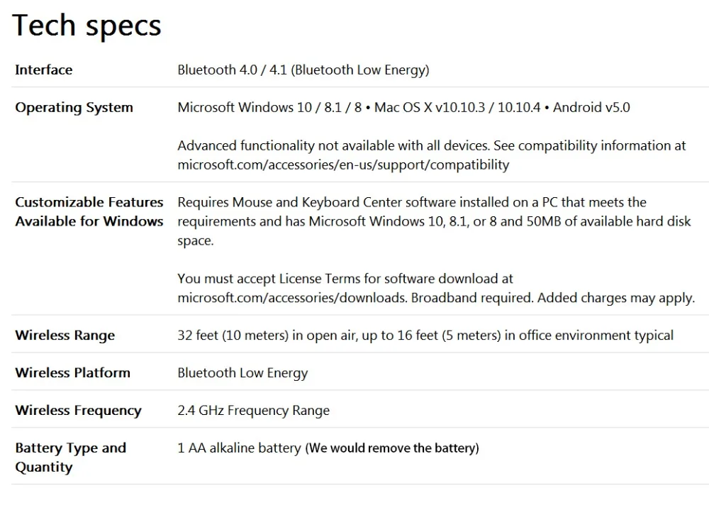 Мобильная Мышь microsoft Bluetooth 3600 bluetooth мышь с 1000 dpi FPS 4K BlueTrack игровая мышь для ПК мышь геймера