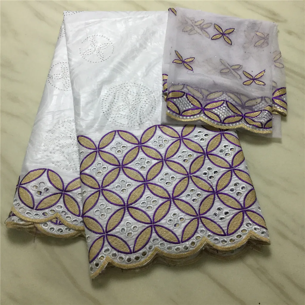 Новинка 2020 африканская морская парча кружевная ткань высококачественный хлопок