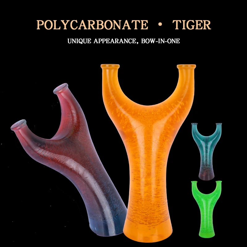 Традиционная полимерная Рогатка c резиновой лентой высокоточная катапульта для