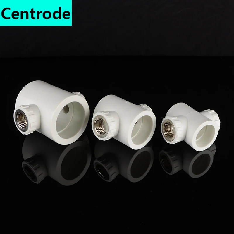 40/50 / 63PPR pipe to 3/4 inch inner wire reducer four-way joint cold and hot water PPR melt fittings | Обустройство дома