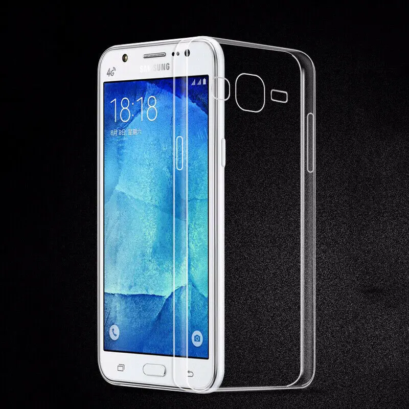 Мягкий ТПУ чехол для Samsung Galaxy J5 2015 прозрачный силиконовый защитный