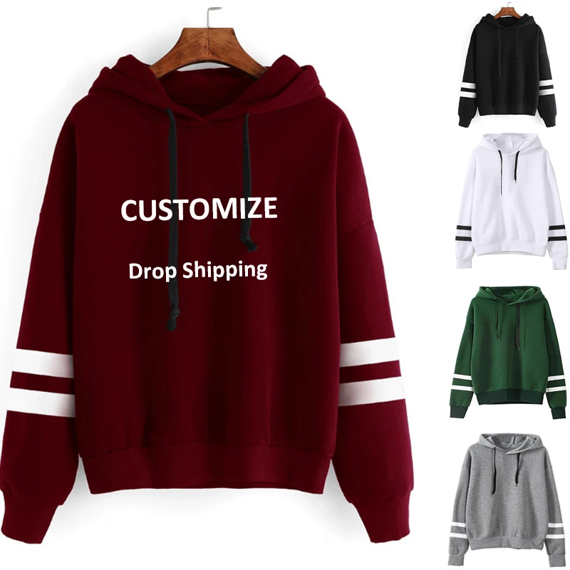 Alien Print Solid Hoodies Sweatshirts 2022 Women Casual Kawaii Harajuku New Sweat Punk For Girls Clothing European Tops Korean