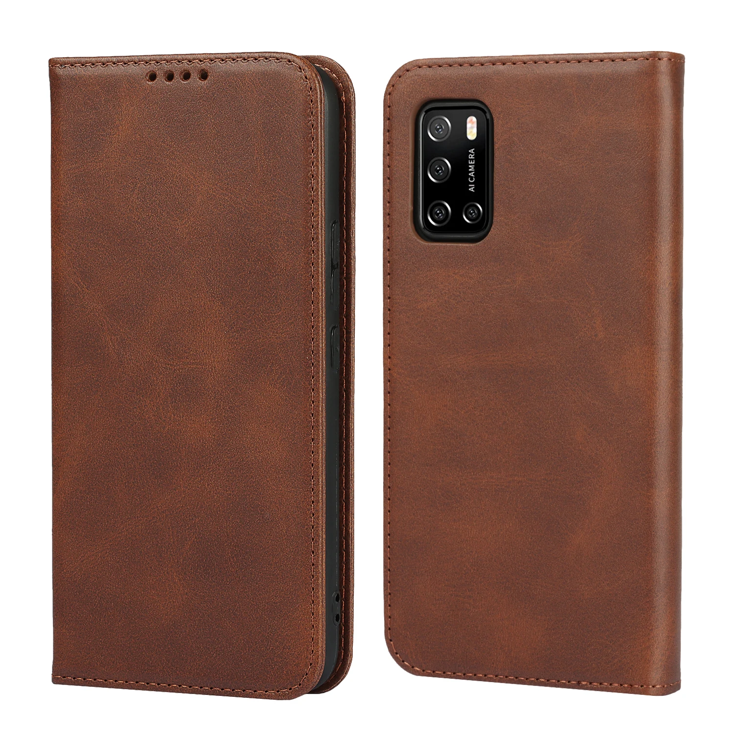 

Leather case For Rakuten Big S Flip case card holder Holster Magnetic attraction Cover Case Wallet Case