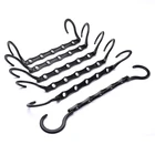 1 шт. многопортовая подвесная круглая вешалка для одежды сушилка для одежды многофункциональная компактная Вешалка Черная Вешалка для одежды