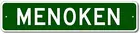 Новый Винтажный металлический дорожный жестяной знак Menoken в стиле ретро, металлический постер для бара, паба, Настенный декор, жестяной знак, настенный плакат 16x4 дюйма