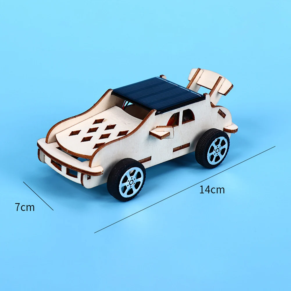 

Kids Creative DIY Assembly Solar Power Car Model Handmade Science Experiment Toy