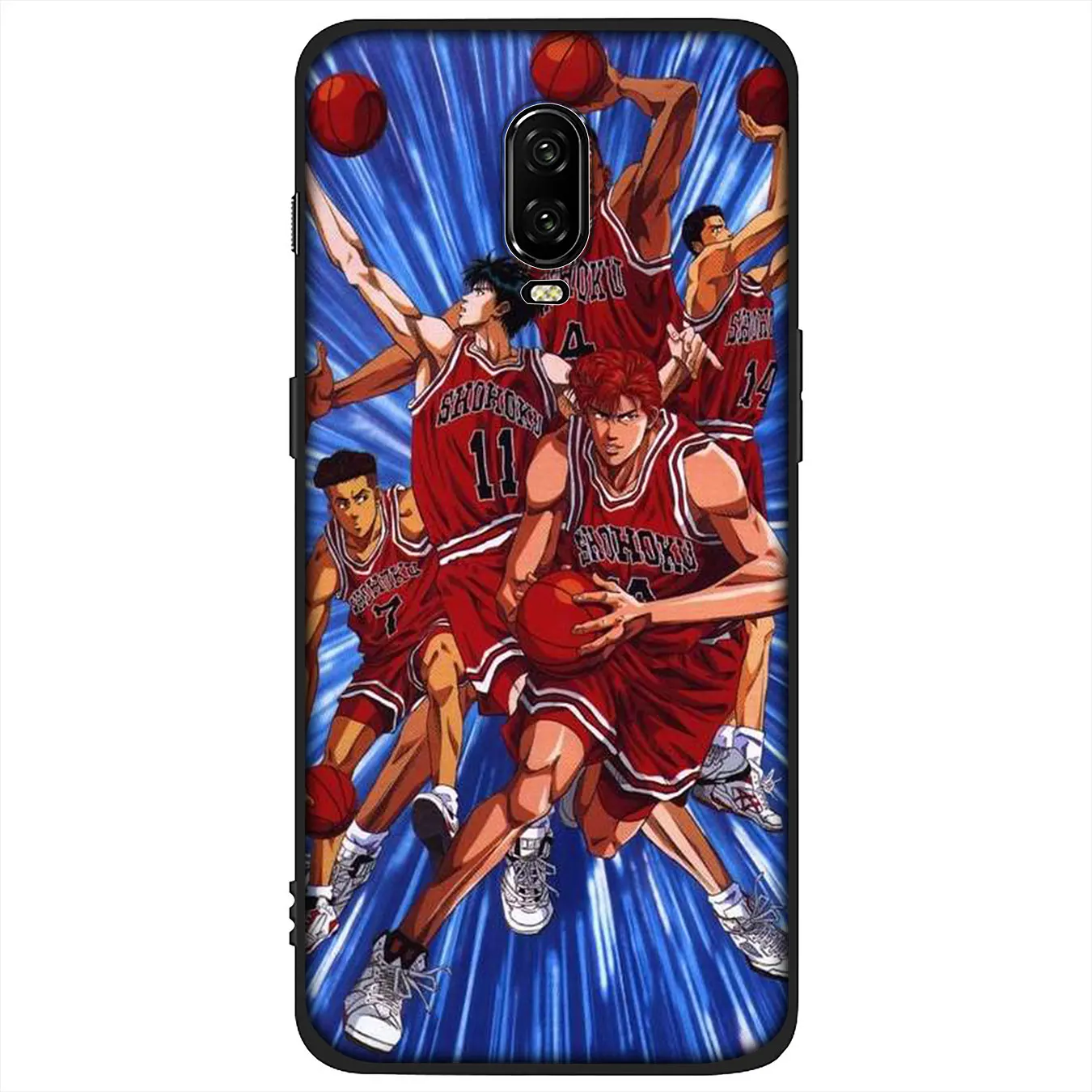 IYICAO Slam Dunk аниме Мягкий Силиконовый ТПУ черный чехол для телефона OnePlus 7T 7 Pro 6T 6 5T 5 One