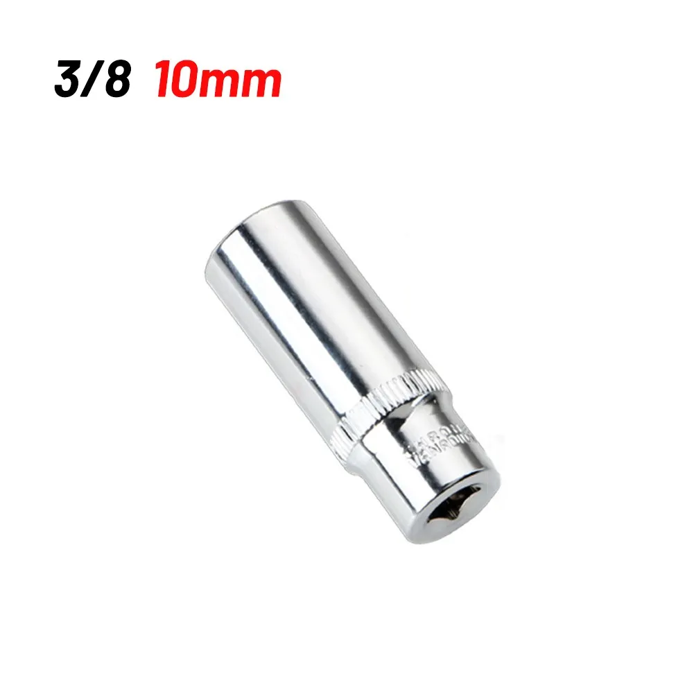 

NEW 3/8 Inch Square 6 Point Drive 10mm Deep Socket Repair Tools Attachment////