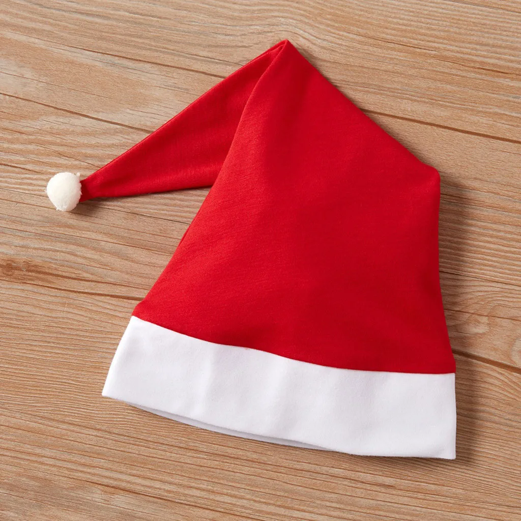 Новорожденные Мальчики Девочки наряды Рождественская одежда мультфильм Санта