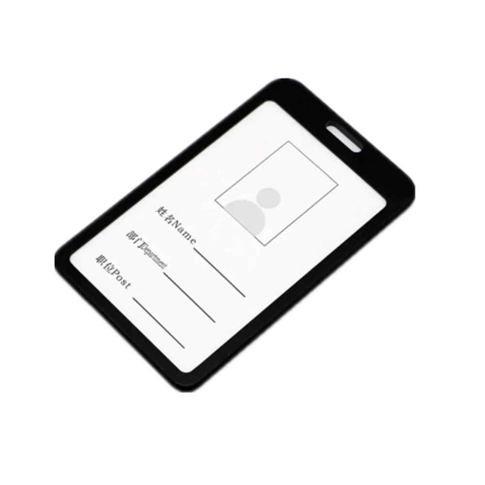 1 шт. черный Цвет позолоченный металлический работы держатель для карт чехла