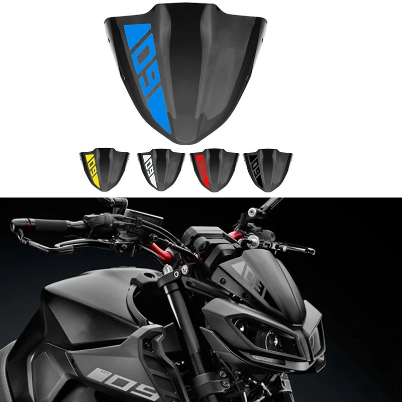 

Motorcycle Headlight Windshield Windscreen Wind Deflector for Yamaha MT-09 MT09 FZ-09 2017 2018 2019 2020