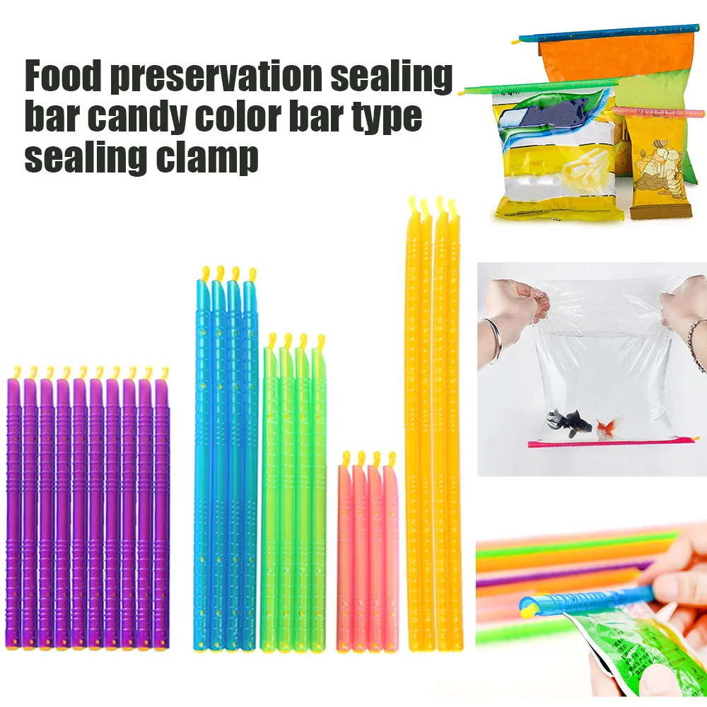 

Wholesale Plastic Bag Sealer Stick Food Convenience Storage Clips Stay Fresh Bag Sealer Sticks For Kitchen NOV99