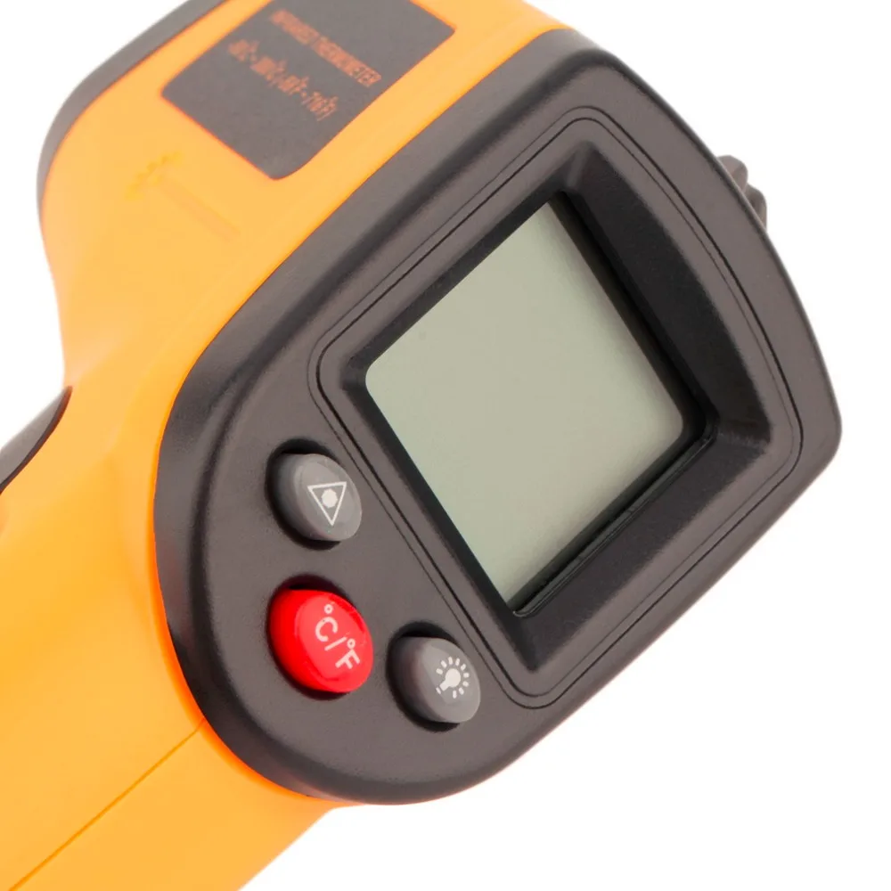 

1Pcs GM320 Non-Contact Laser LCD Display IR Infrared Digital C/F Selection Surface Temperature Thermometer For Industry Home Use