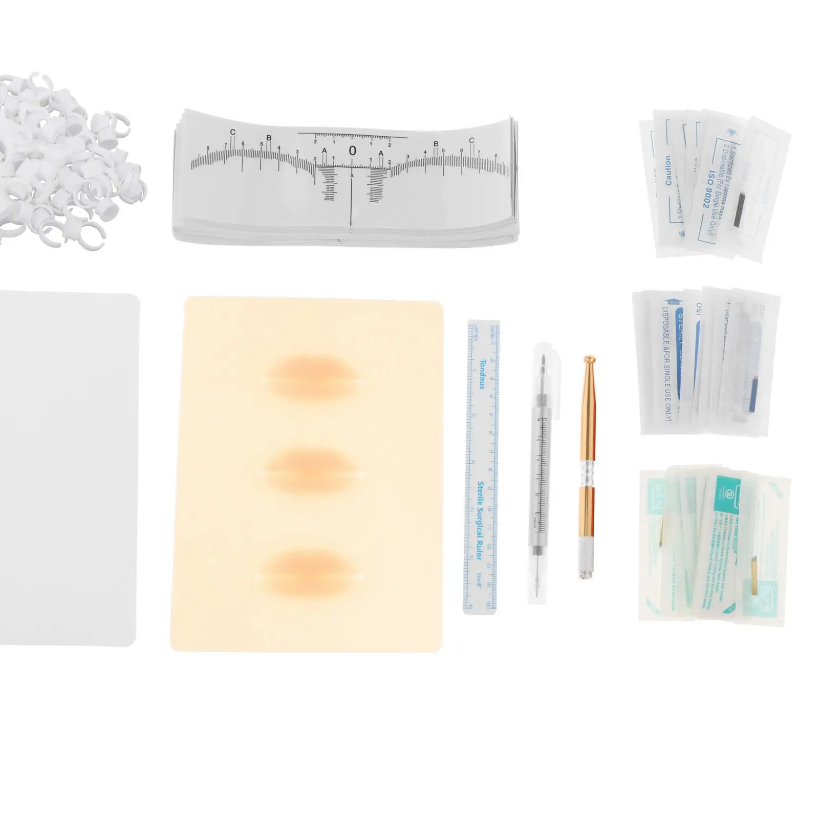 

Permanent Tattoo Training Pen Kit Eyebrow Lip Tattoo Practice Beauty Tools