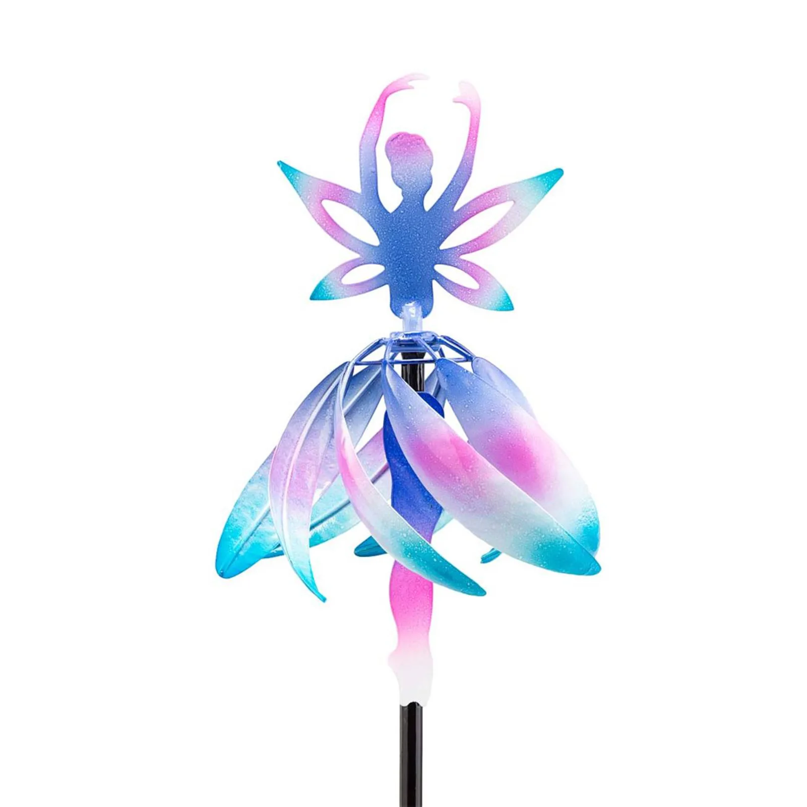 

Innovative Fairy Ballerina Wind Spinner 3D Metal Spinners Angel Fairy Windmill Ornament Handcrafted Art Garden Yard Decoration