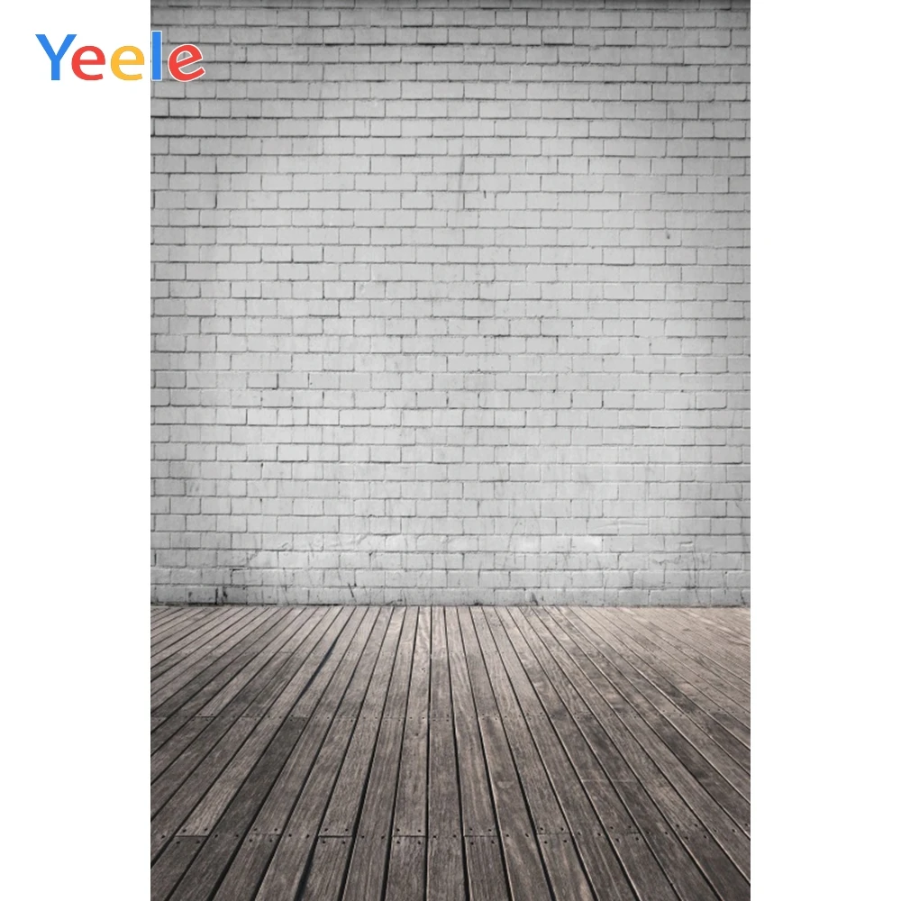 Yeele фотозонт гранж кирпичная стена деревянный пол фон для фотосъемки портрет