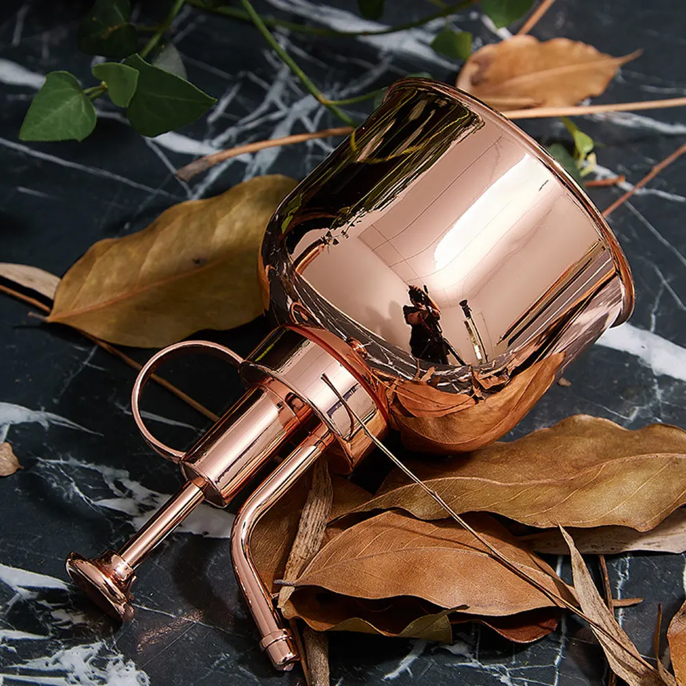 

Copper Watering Can Flower Watering Mini Vintage Watering Pot Spray Bottle for Outdoor and Indoor House Plants