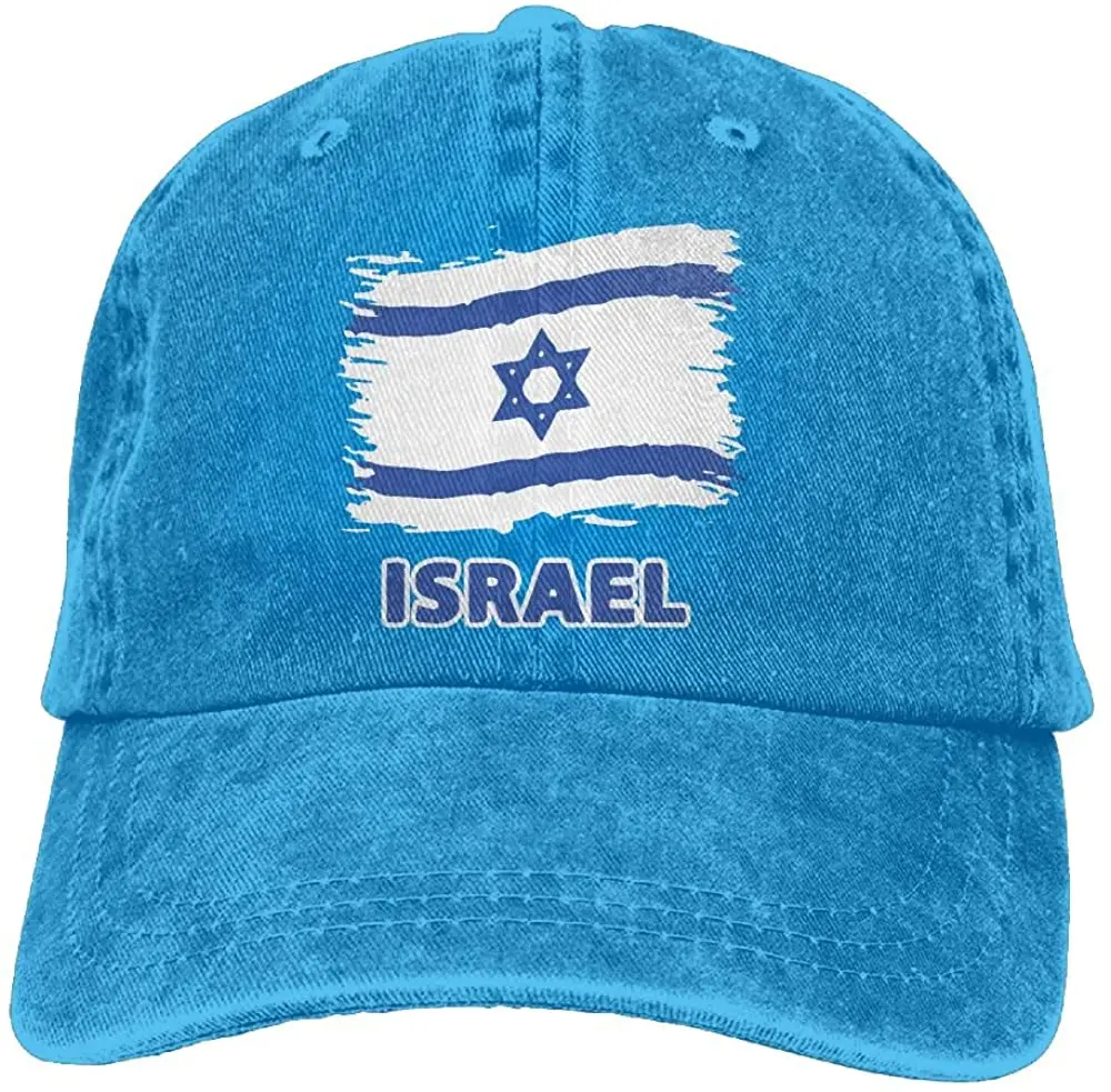 2020 Best Selling Baseball Jeans Cap Israel Flag Men Women Snapback Casquettes Adjustable Dad Hat