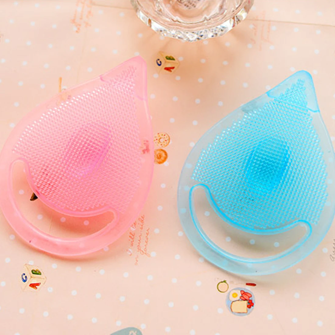 

Горячая Распродажа силиконовая щетка для чистки лица Уход за лицом глубокий пористая кожа уход скраб для умывания инструмент мини Красота ...