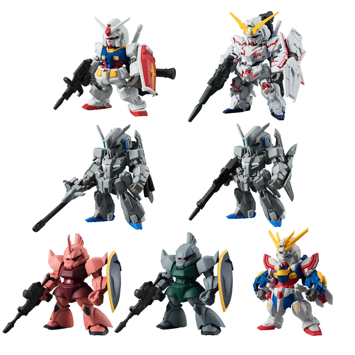 

Bandai Genuine CANDY TOY FW Gundam CONVERAGE RX-78-2 UNICORN GUNDAM Z-PLUS ZZ GUNDAM Epyon Gundam Sinanju Action Figure Toys