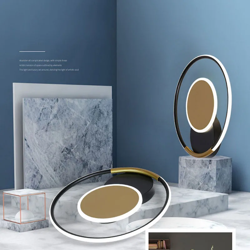 

Minimalist Black Gold Creative Luxury Decorative LED Ceiling Lamp for Bedroom Living Room Restaurant Kitchen Bathroom Corridor