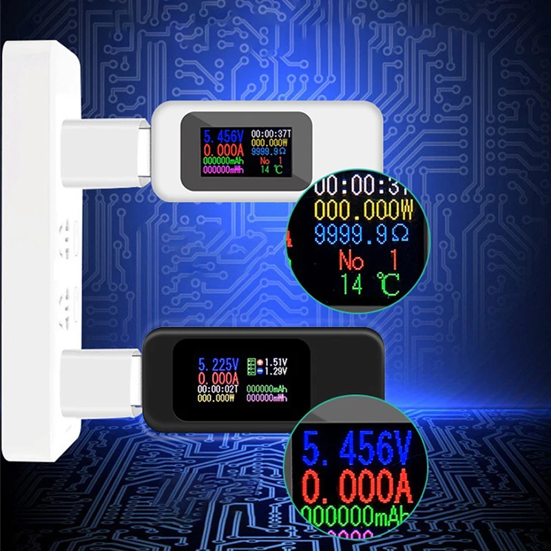 9 в 1 USB тест er измеритель мощности DC ток 4-30 напряжения синхронизации Амперметр