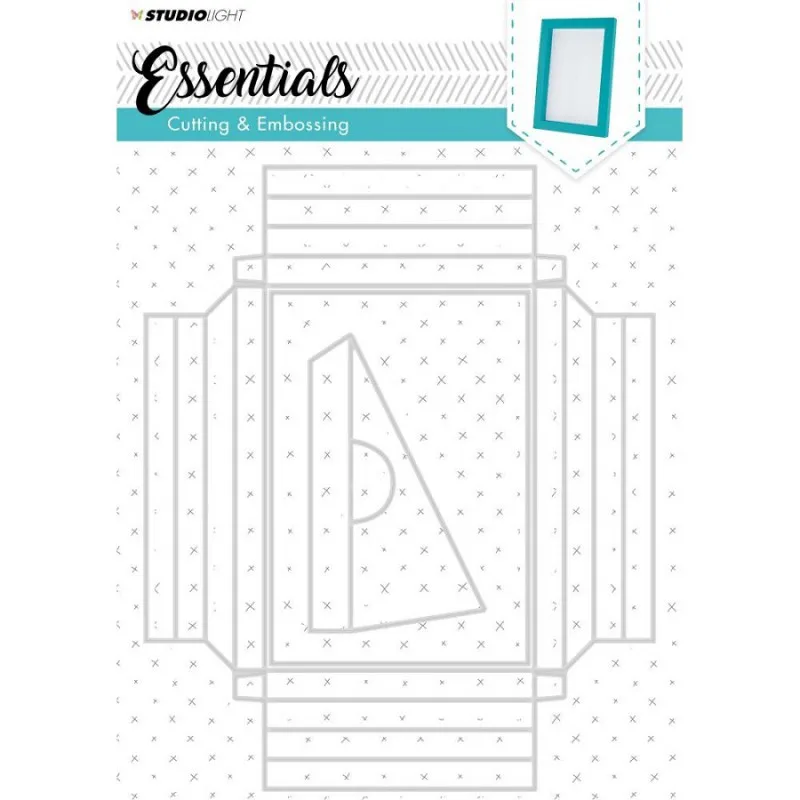 

2021 Essentials Frame Box etal Cutting Dies 193*236 MM Diy Scrapbooking Photo Album Decorative Embossing PaperCard Crafts Mold