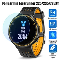 new hd 9h clear protective film screen protectors tempered glass for garmin forerunner 235 225 735xt