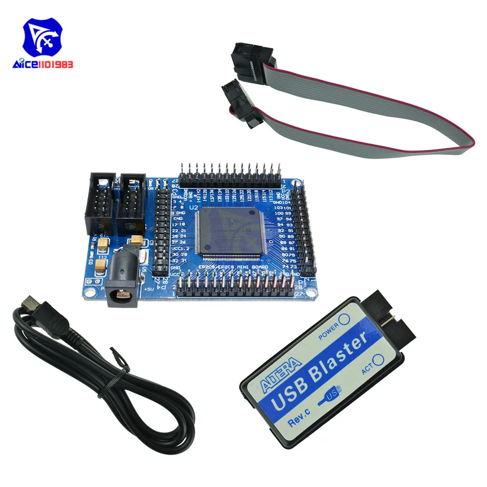 Кабель diymore для бесплодной EPROM 5V ALTERA FPGA CycloneII EP2C5T144 макетная плата USB кабель 10Pin